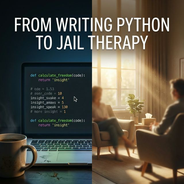 From Writing Python to Jail Therapy